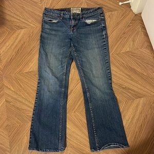 Boot cut jeans